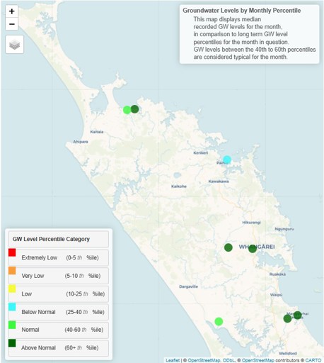 Groundwater Levels June 26