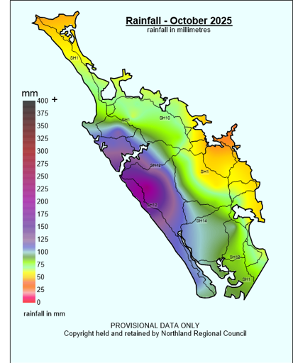 October 2025 Total Rainfall Final
