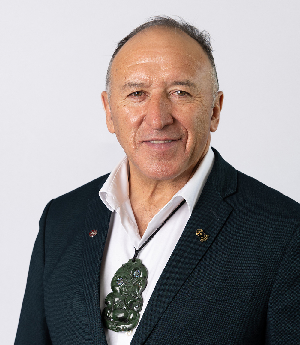 Profile headshot of Chair Pita Tipene.