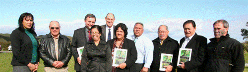 Title: Launch of the Te Uri o Hau Environmental Plan 2012.