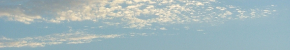 Clouds at sunrise.
